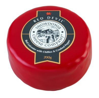 CHEESE CHEDDAR RED DEVIL PIMENT 200GR