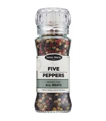 SANTA MARIA 5 PEPPERS GRINDER 60G