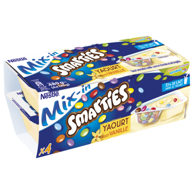 NESTLE SMARTIES 4X120GR VANILLA