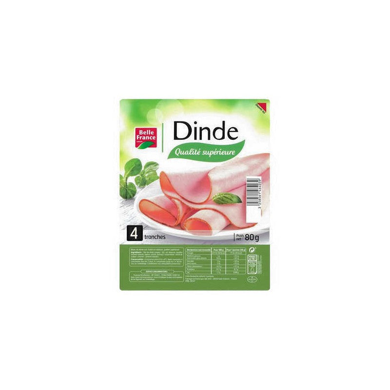 BF TURKEY HAM 4 SLICED 160G