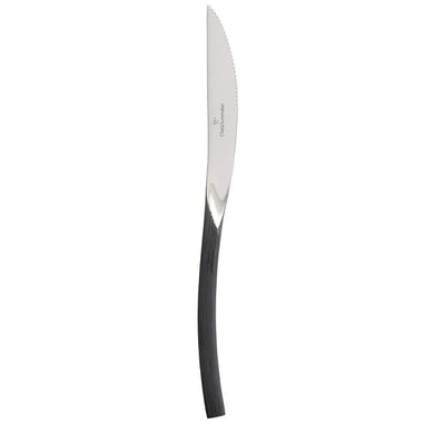 ARCOROC BLACK OAK TABLE KNIFE X 12