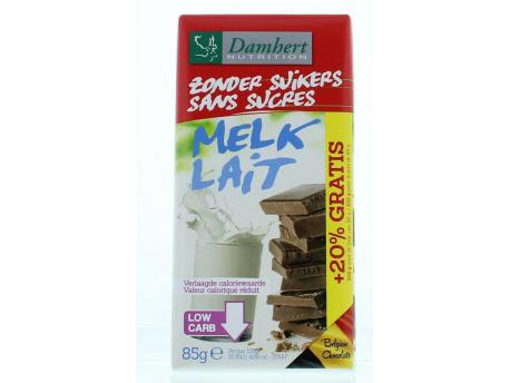 DH MILK CHOCOLATE BAR NUTS SUGAR FREE  85G