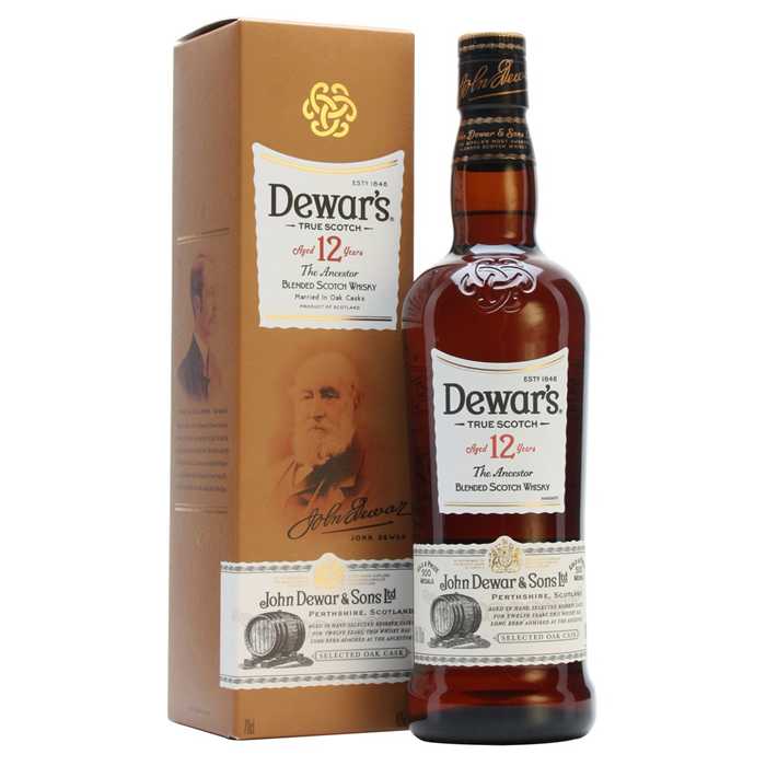 WHISKY DEWAR'S THE ANCESTOR 12 YEARS 1L