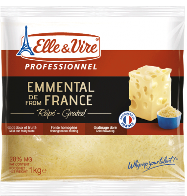 EMMENTAL FRENCH GRATED 1KG