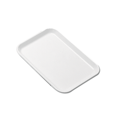 ARAVEN WHITE TRAY 42X30X1.2CM