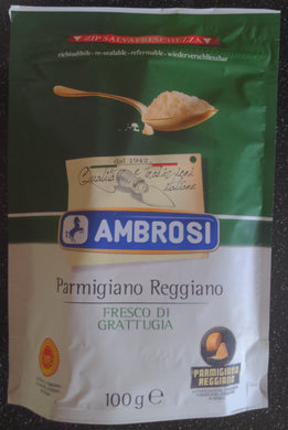 PARMIGIANO REGGIANO GRATED AMBROSI 100G