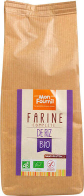 MON FOURNIL ORGANIC WHOLE RICE FLOUR 400GR