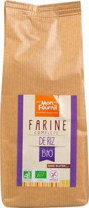 MON FOURNIL ORGANIC WHOLE RICE FLOUR 400GR