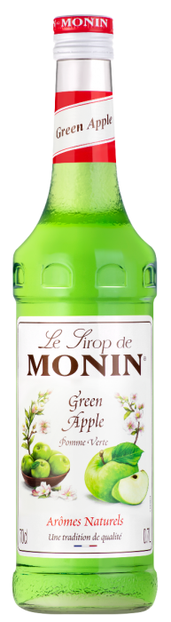 MONIN GREEN APPLE SYRUP 70CL