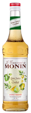 MONIN CORDIAL LIME JUICE SYRUP 70CL