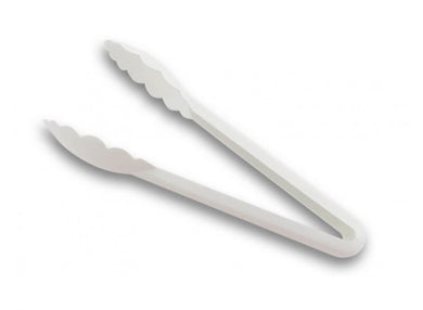 ALL PURPOSE TONGS WHITE MATFER-30 CM