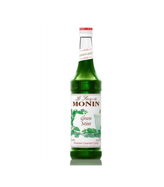 MONIN GREEN MINT SYRUP 70CL