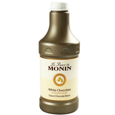 MONIN WHITE CHOCOLATE SAUCE 1.89L