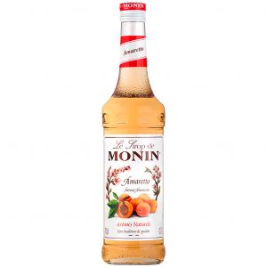 MONIN AMARETTO SYRUP 70CL