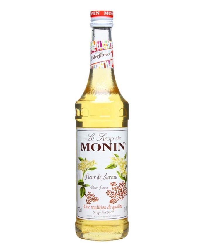 MONIN ELDERFLOWER SYRUP 70CL