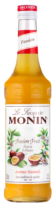 MONIN PASSION FRUIT SYRUP 70CL