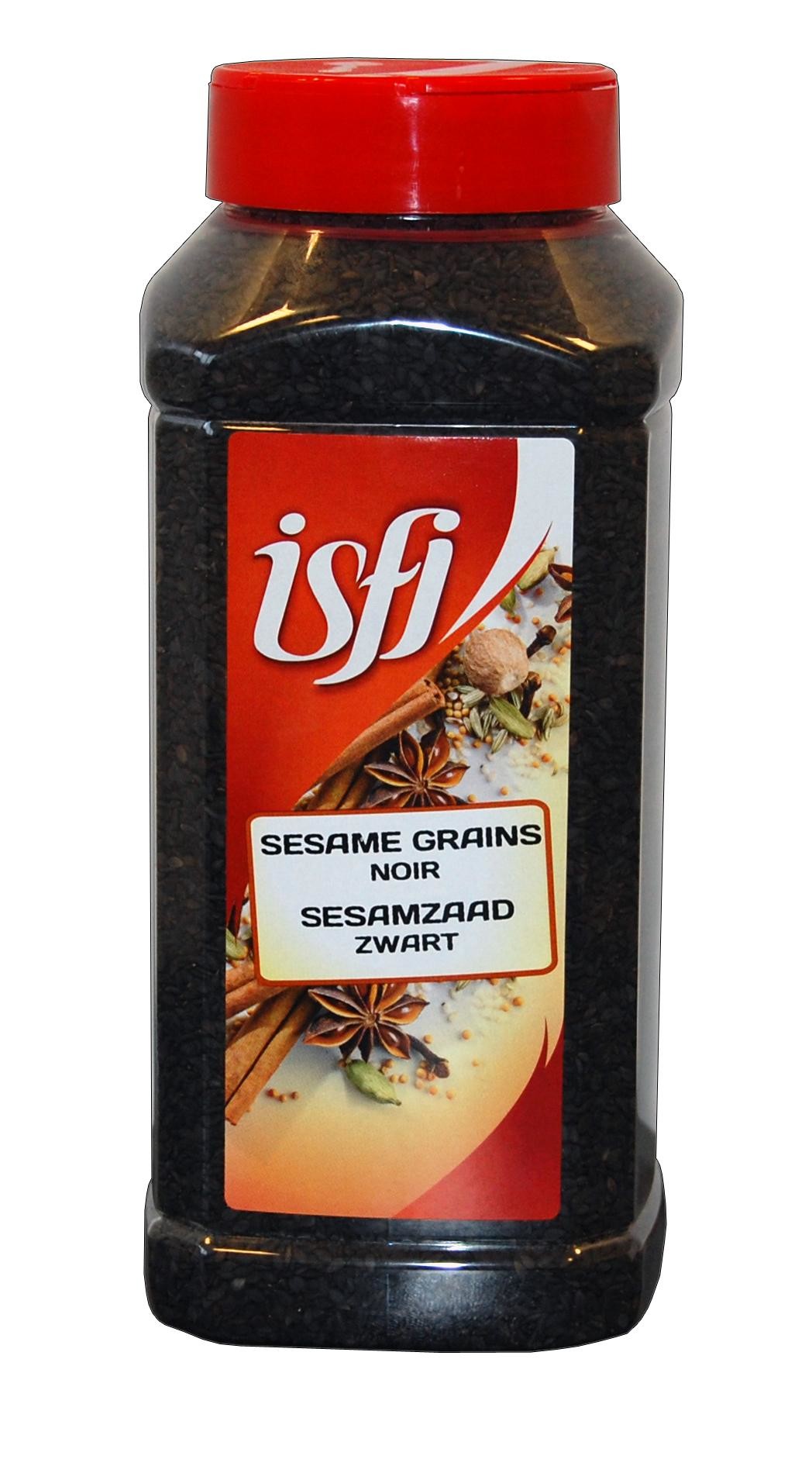 ISFI BLACK SESAME SEEDS 600GR
