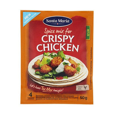 SANTA MARIA CRISPY CHICKEN SPICE MIX  50G