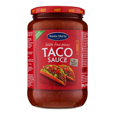 SANTA MARIA TACO SAUCE HOT 800G
