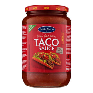 SANTA MARIA TACO SAUCE HOT 800G