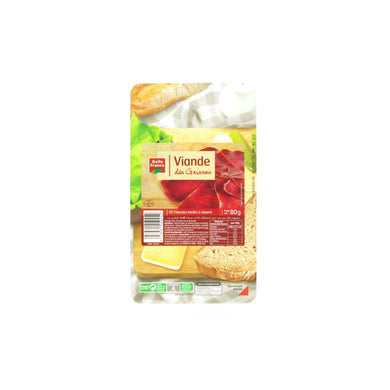 BF VIANDE GRISONS 10 SLICES 80G