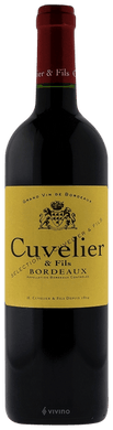 CUVELIER & FILS BORDEAUX ROUGE AOC 2015 75CL